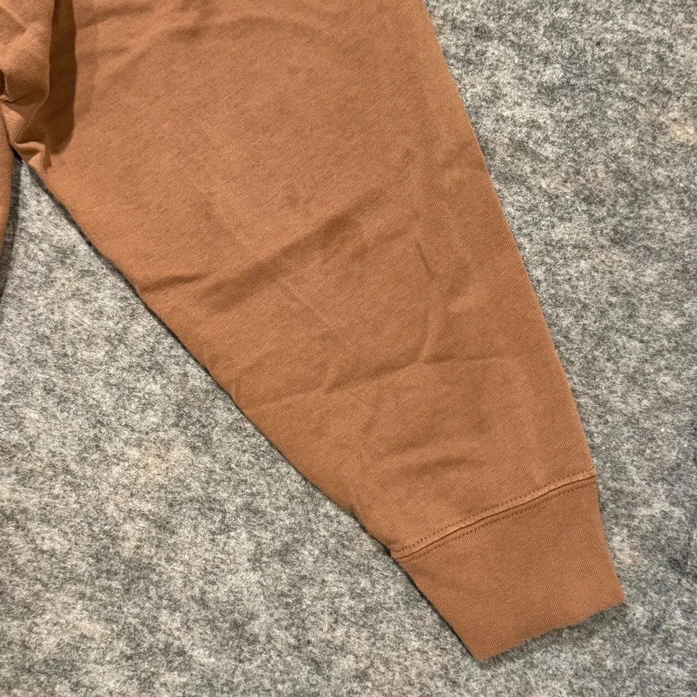 Jordan Flight Mens Long Sleeve T-Shirt Brown DN4427-256 XXL Streetwear Top